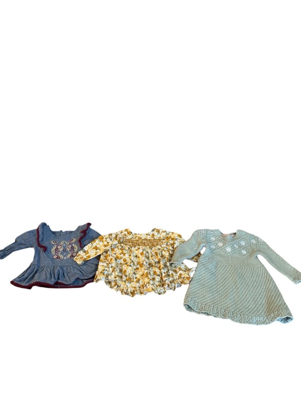 Baby Girl Dress Top Bundle Size 0-3 3-6 Joie Cupcakes and Cashmere Baby Starter